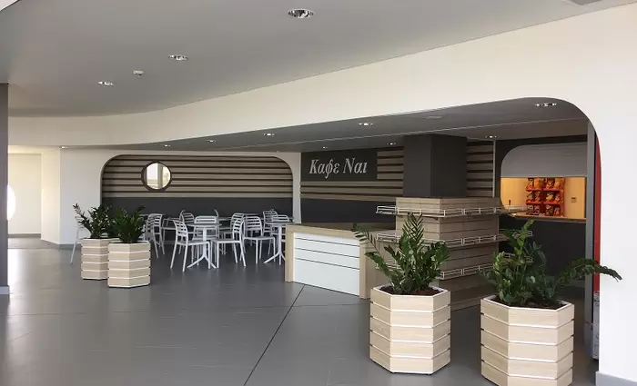 Σε λειτουργία η καφετέρια του Νέου Επιβατικού Τερματικού   