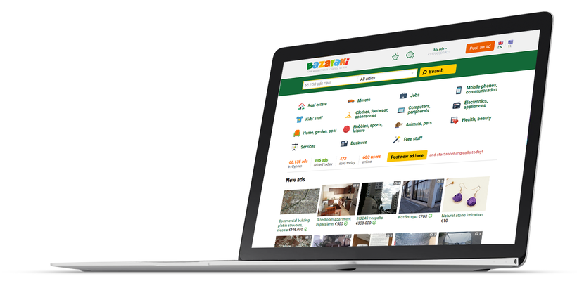 Αγορές ακινήτων και αυτοκινήτων στο Bazaraki.com