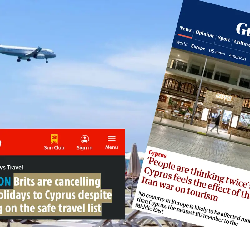 Στον βρετανικό Τύπο οι επιπτώσεις της κρίσης στον κυπριακό τουρισμό