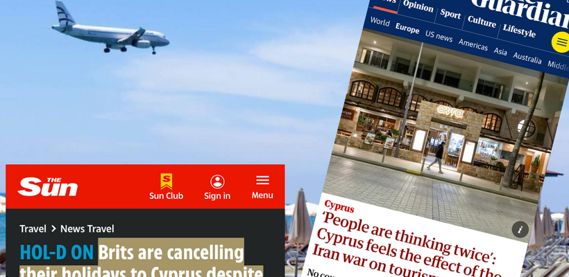 Στον βρετανικό Τύπο οι επιπτώσεις της κρίσης στον κυπριακό τουρισμό
