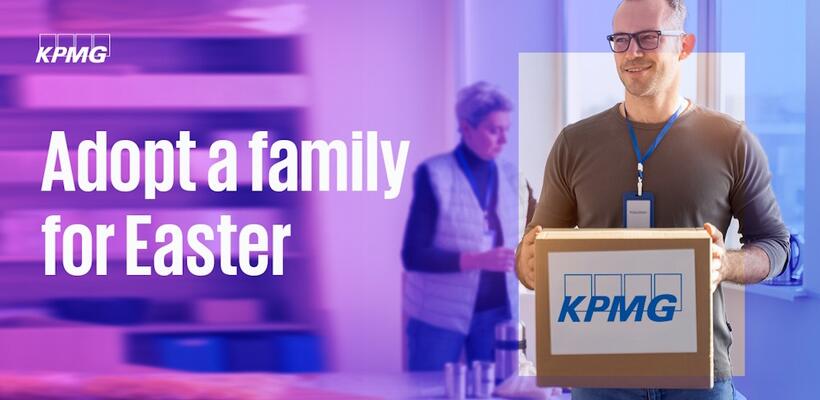 Η KPMG Κύπρου στηρίζει την εκστρατεία του Παγκύπριου Συντονιστικού Συμβουλίου Εθελοντισμού «Υιοθετήστε μια οικογένεια τo Πάσχα»