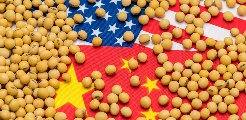 Σόγια: Ισχυρή πτώση στις τιμές μετά τις δηλώσεις Τραμπ για πιθανή αναβολή των συνομιλιών ΗΠΑ-Κίνας