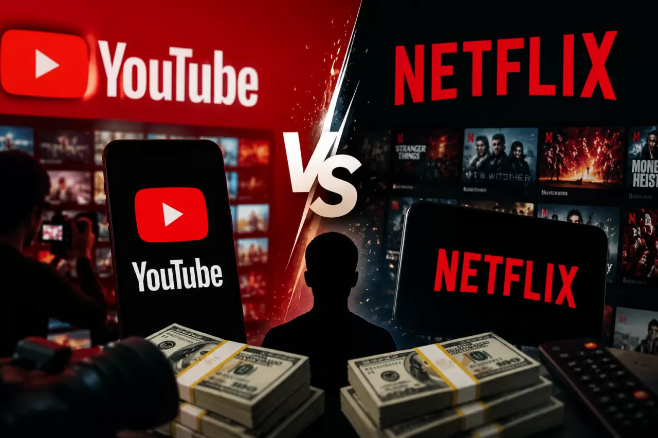 YouTube-Netflix: «Πόλεμος» για τους YouTubers με εκατομμύρια δολάρια στο τραπέζι