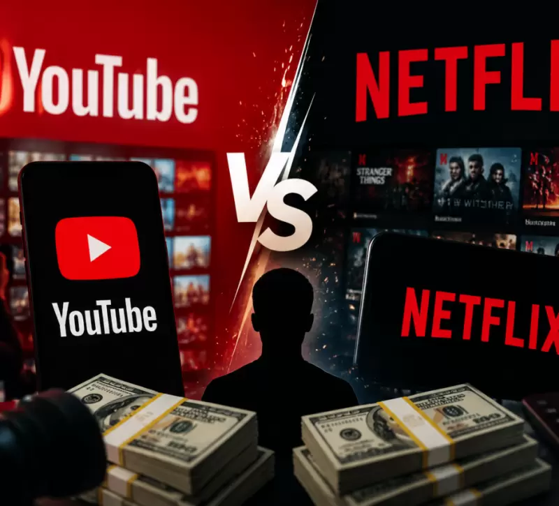 YouTube-Netflix: «Πόλεμος» για τους YouTubers με εκατομμύρια δολάρια στο τραπέζι