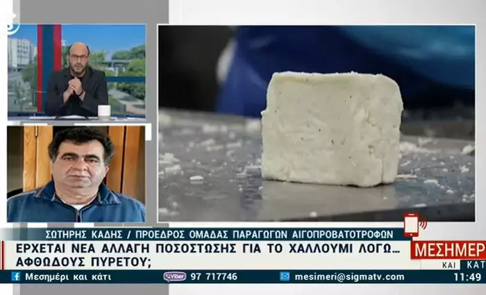 Ανησυχία για την ποσόστωση στο χαλλούμι - Τι λένε οι αιγοπροβατοτρόφοι