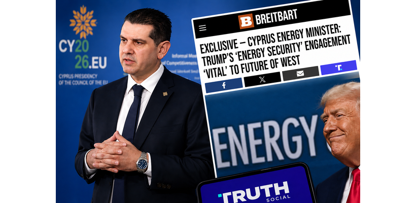Ο Τραμπ αναδημοσίευσε συνέντευξη του Μιχάλη Δαμιανού - Τι είπε για το φυσικό αέριο της Κύπρου