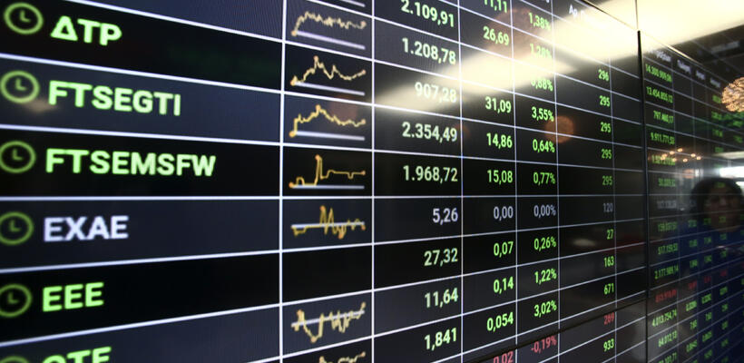 Ανοδικά κινείται το Χρηματιστήριο την Παρασκευή