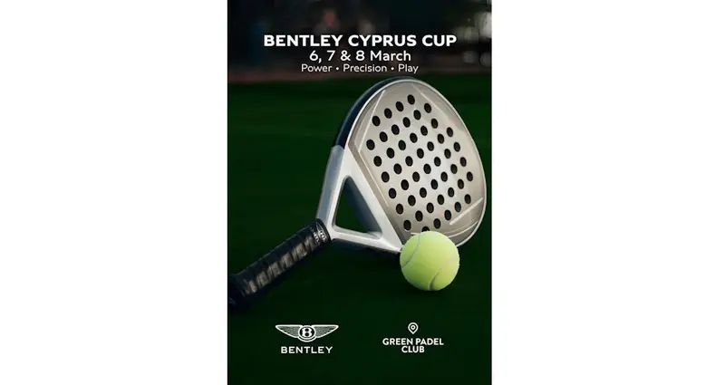 Bentley Cyprus: Αποκλειστική νέα συνεργασία με το Green Padel Club