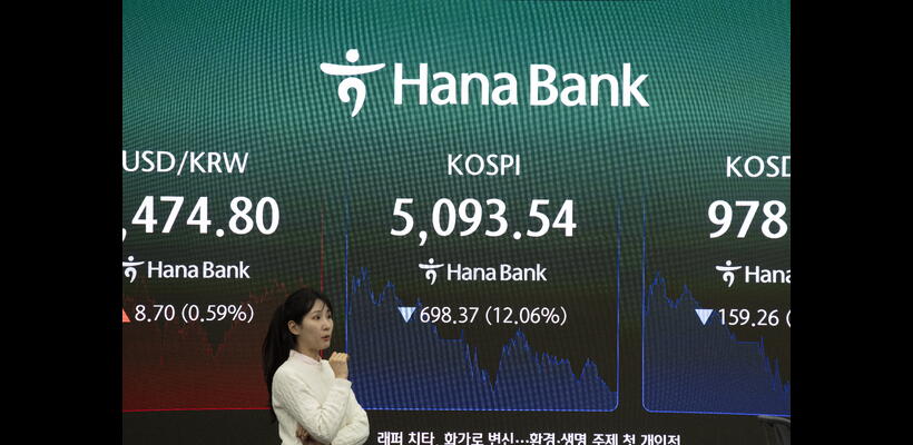 Ο πόλεμος βυθίζει τις ασιατικές αγορές – Με πτώση 12% έκλεισε o νοτιοκορεατικός Kospi