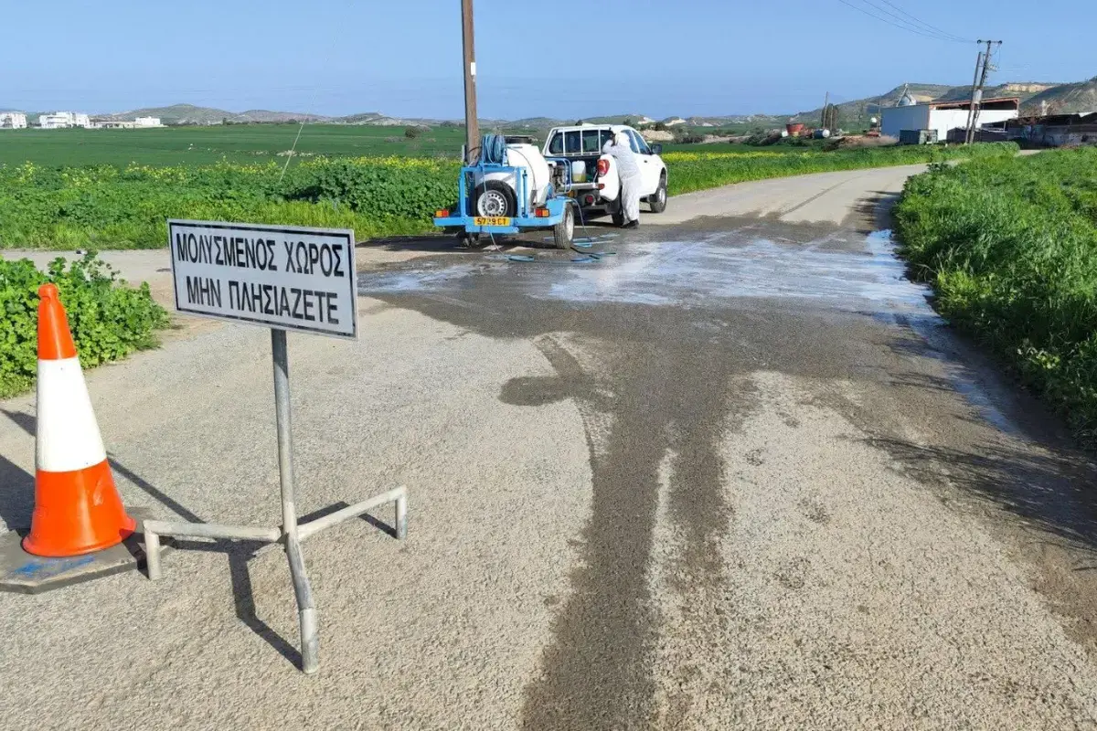 Νέα κρούσματα αφθώδους σε Δρομολαξιά και Μενεού