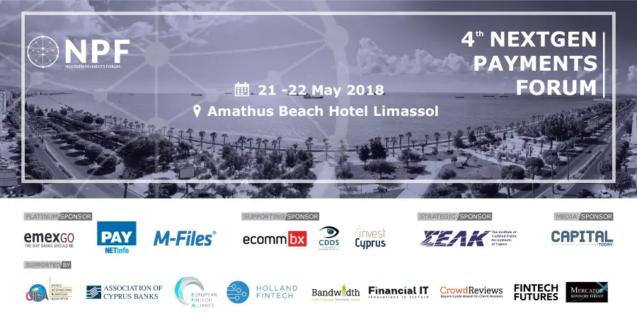 Nextgen Payments Forum: Για πρώτη φορά στη Κύπρο