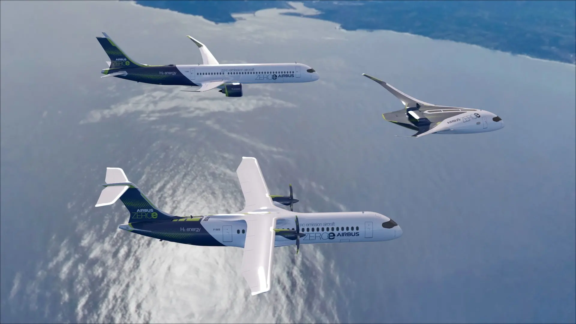 Τα μελλοντικά αεροσκάφη της Airbus χωρίς ρύπους