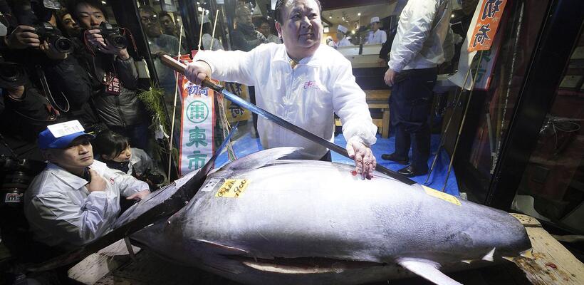 Τόνος έσπασε όλα τα ρεκόρ και πωλήθηκε για $2.7 εκ. στο Τόκυο