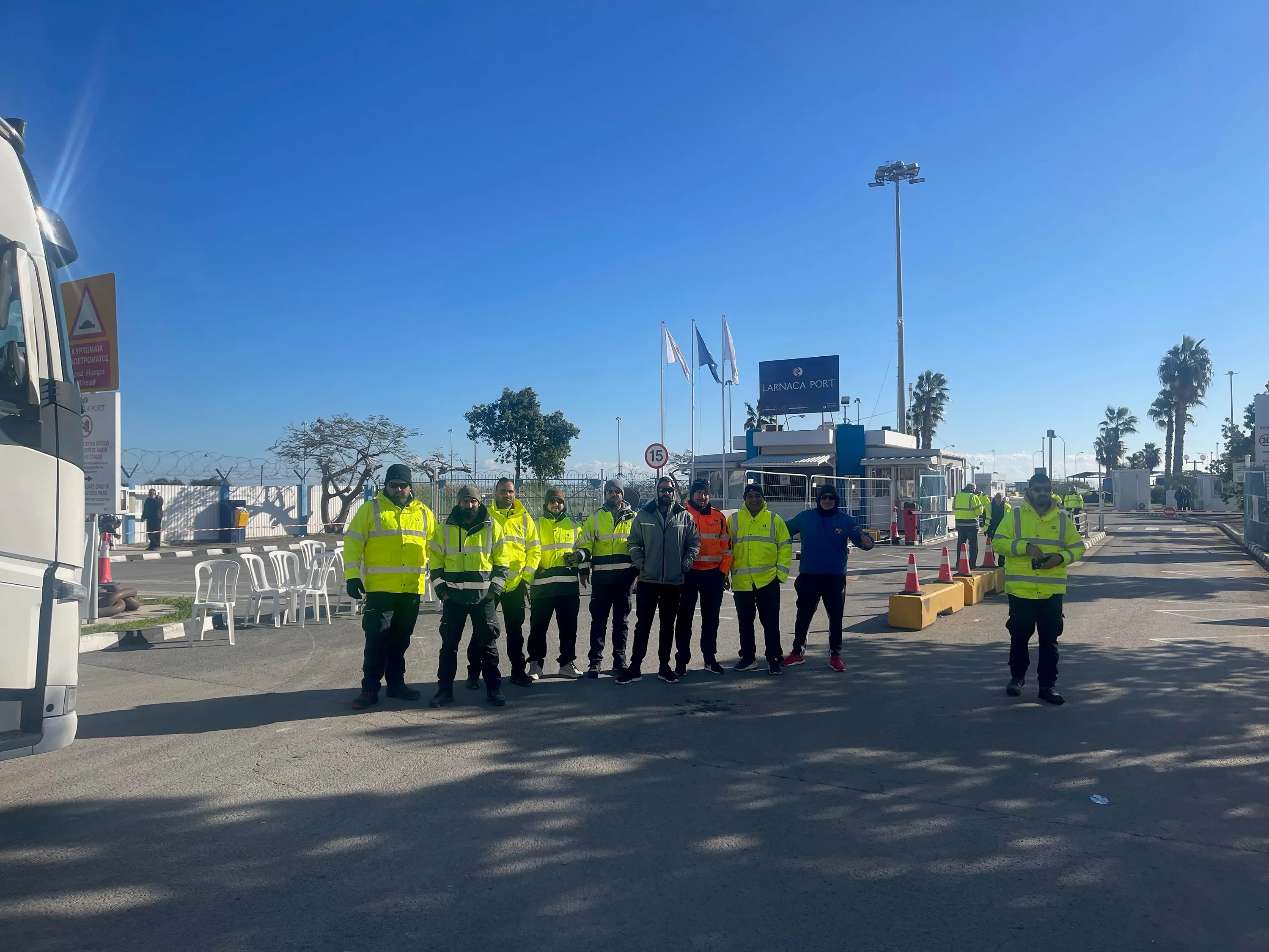 Συνεχίζεται για τέταρτη μέρα η απεργία εργαζομένων της Kition Ocean Port