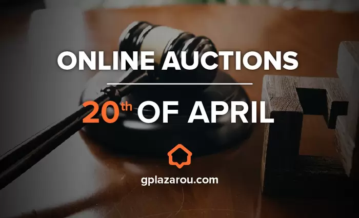 Online auction! Η G&P Lazarou estate agents ξανά χτυπά στις 20/4/2023