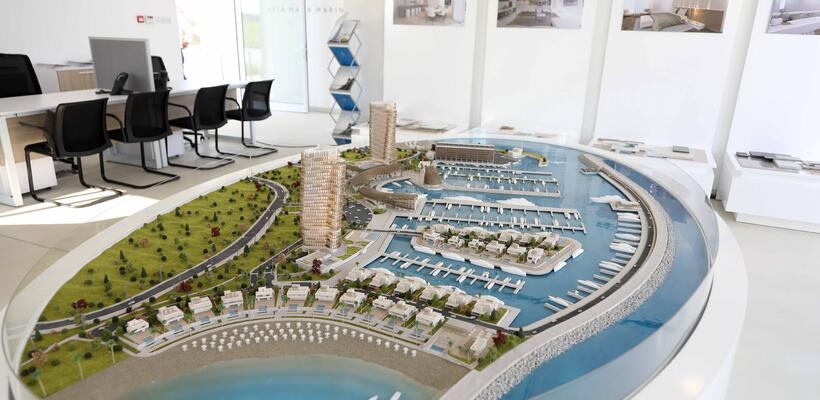 Τα νέα γραφεία πωλήσεων της Μαρίνας Αγίας Νάπας