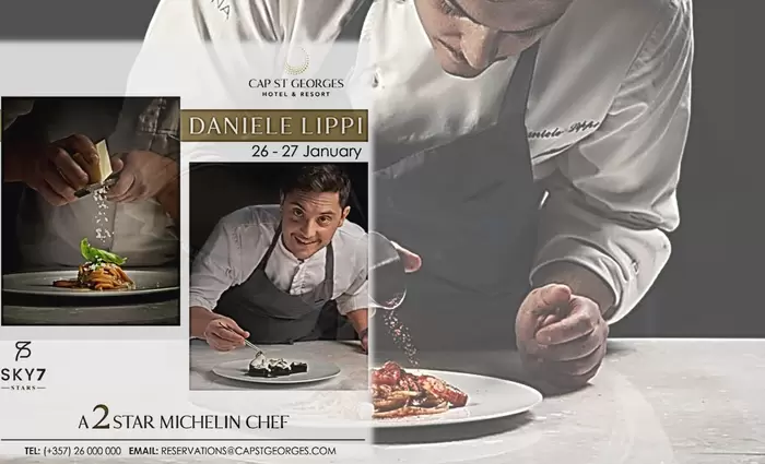 Στην Κύπρο διάσημος Ιταλός σεφ - Πού και πότε αρχίζει το γαστρονομικό ταξίδι