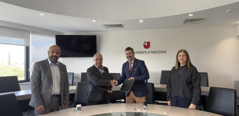 Ανανέωση μνημονίου συνεργασίας Ινστιτούτου Νευρολογίας & Γενετικής Κύπρου και Πανεπιστημίου Λευκωσίας