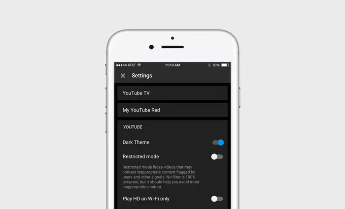 Διαθέσιμο το Dark Τheme του YouTube στο iOS