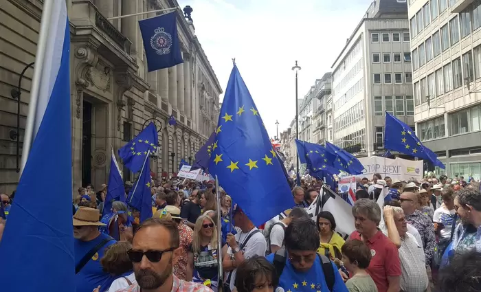Διαδήλωση κατά του Brexit δύο χρόνια μετά το δημοψήφισμα