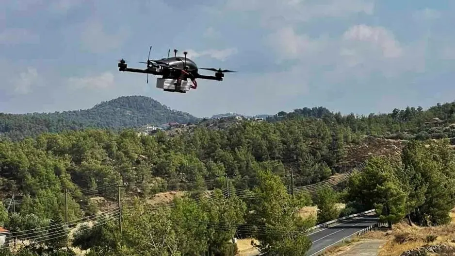 Άρχισε η χρήση drones από το Τμήμα Δασών