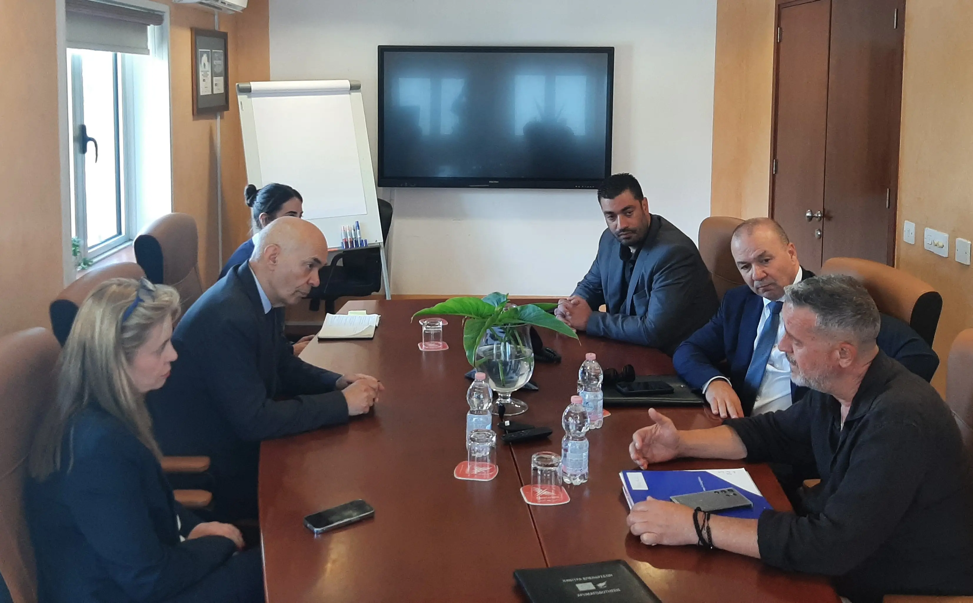 Στο τραπέζι τα μεγάλα έργα της Λάρνακας - Συνάντηση ΕΒΕΛ με Βαφεάδη