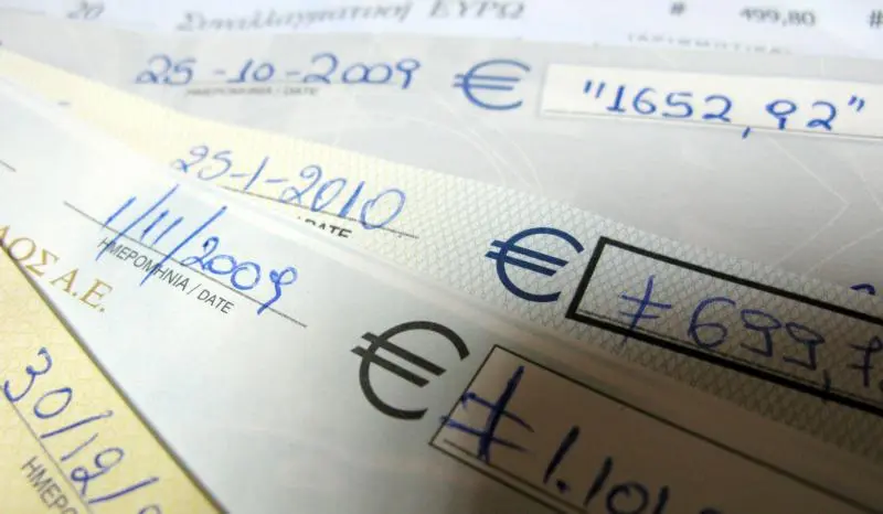 Στις €135 χιλ. η αξία των ακάλυπτων επιταγών τον Ιούλιο