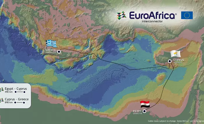 Δεσμευτικές προσφορές για την ηλεκτρική σύνδεση Κύπρου-Αιγύπτου