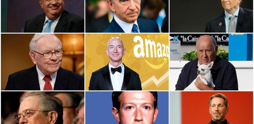 Αυτοί είναι οι πλουσιότεροι άνθρωποι στον κόσμο