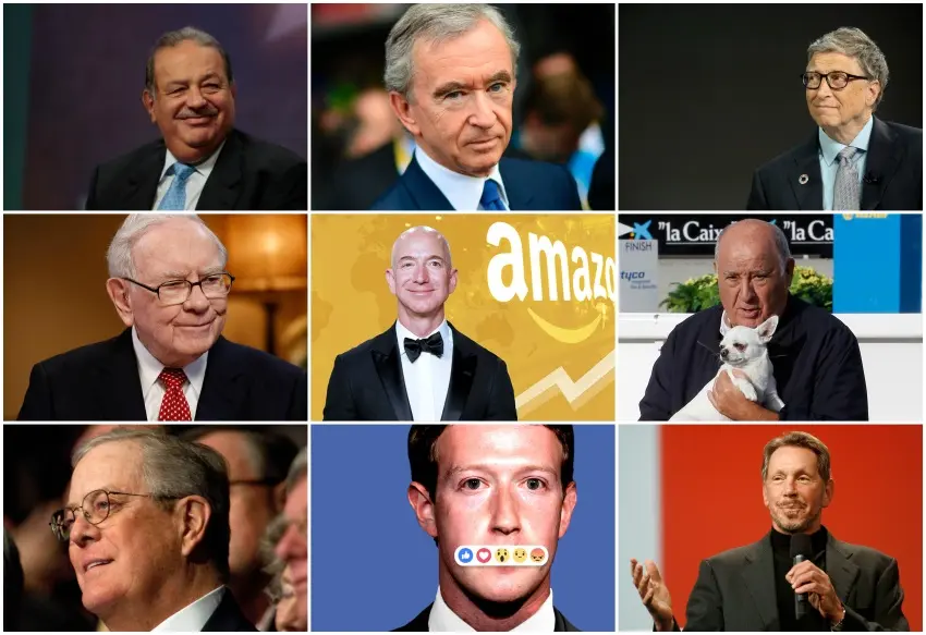 Αυτοί είναι οι πλουσιότεροι άνθρωποι στον κόσμο