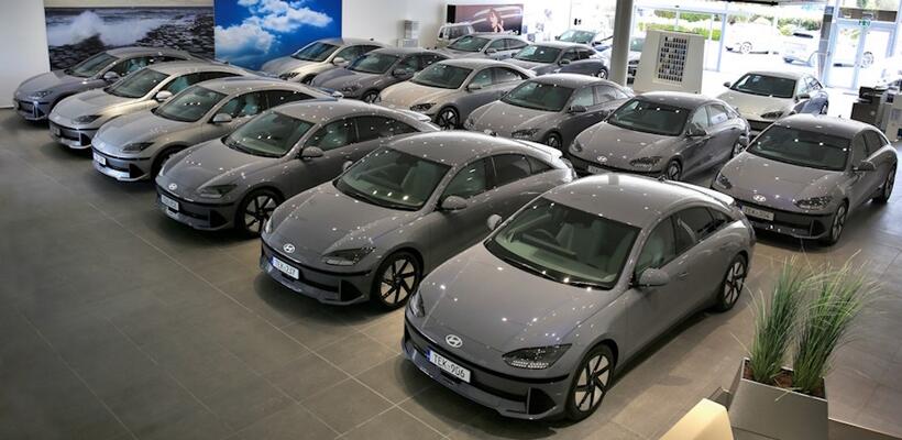 Στόλος από 24 ηλεκτρικά Hyundai IONIQ 6 στους δρόμους της Κύπρου