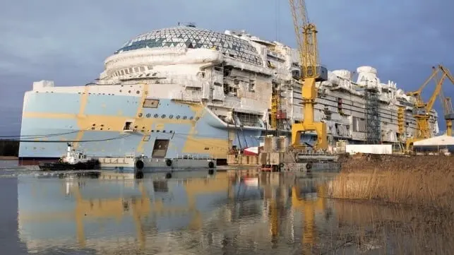 Αντίστροφη μέτρηση για το μεγαλύτερο κρουαζιερόπλοιο στον κόσμο