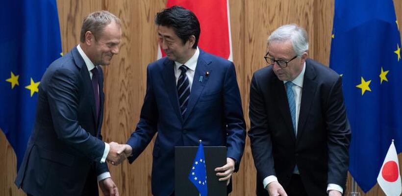 Υπογραφή συμφωνίας Ελευθέρου Εμπορίου ΕΕ - Ιαπωνίας 