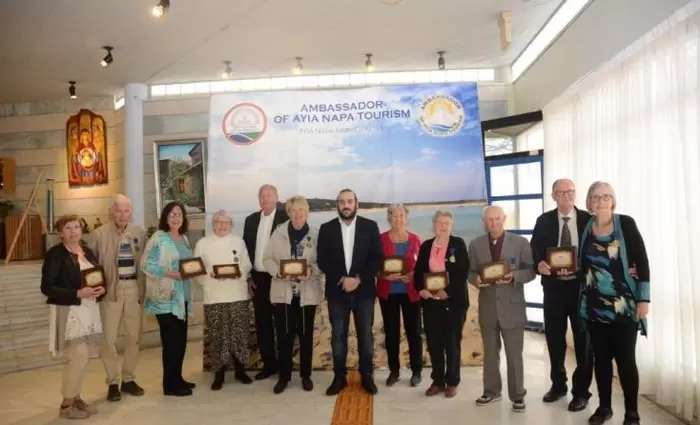 Η Αγία Νάπα τίμησε τους πρώτους τακτικούς επισκέπτες για το 2019