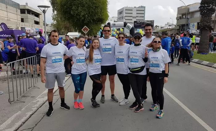 Ο Όμιλος Louis στον 1ο Medochemie Nicosia Marathon