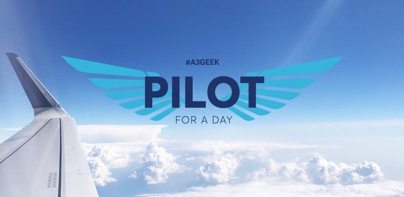 Η AEGEAN σού δίνει την ευκαιρία να ζήσεις μία μέρα σαν αληθινός πιλότος