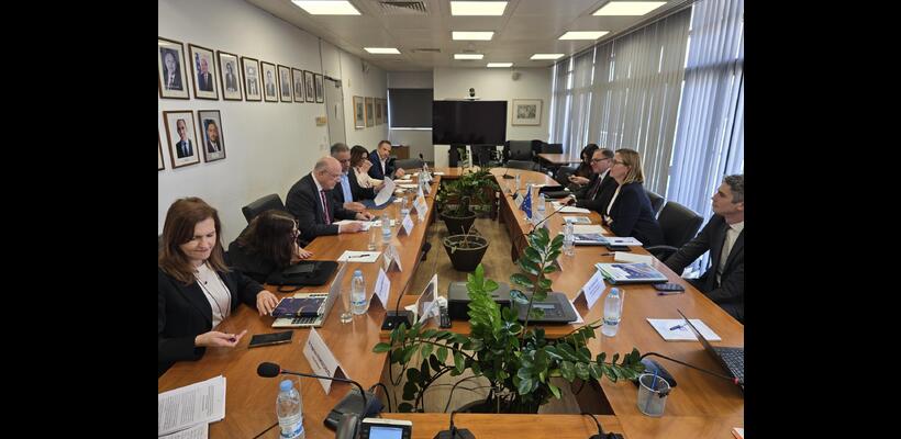 Επαφές Μ. Κεραυνού με EBRD και Κομισιόν ενόψει Κυπριακής Προεδρίας