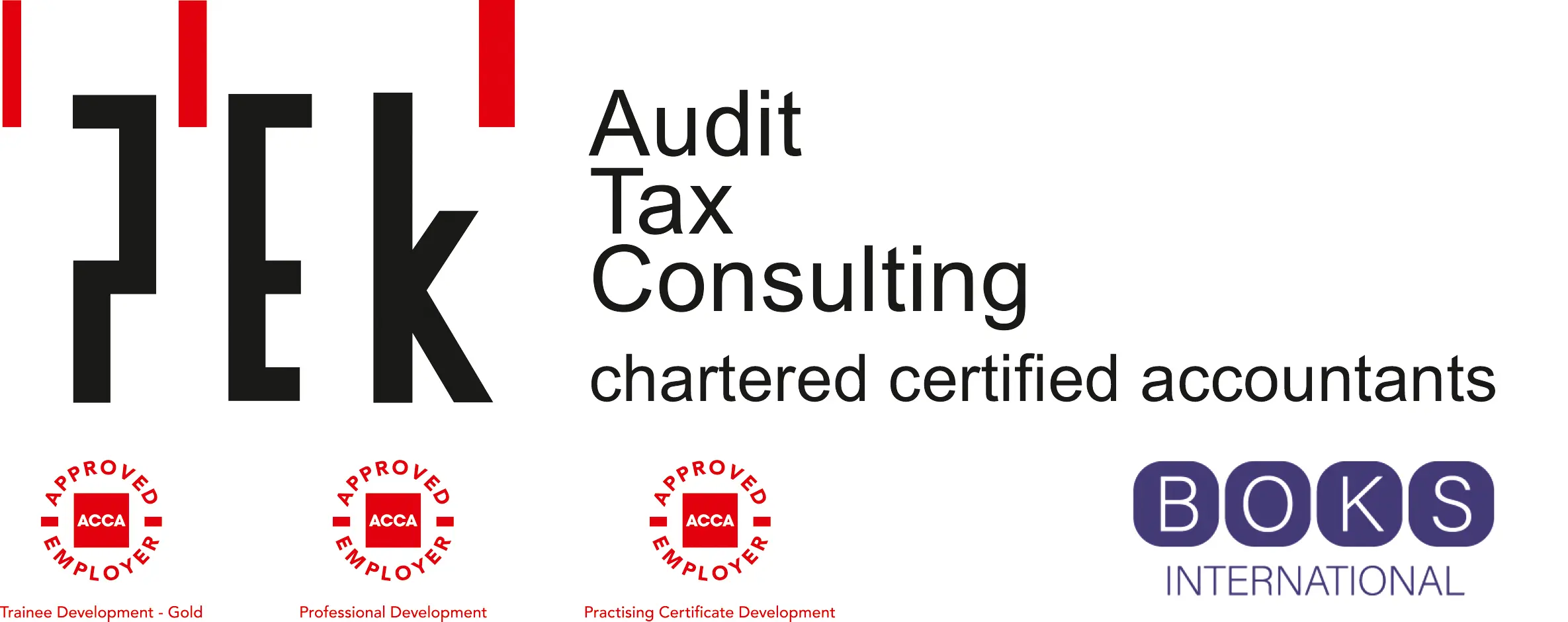 PEK LTD: Audit, tax, consulting