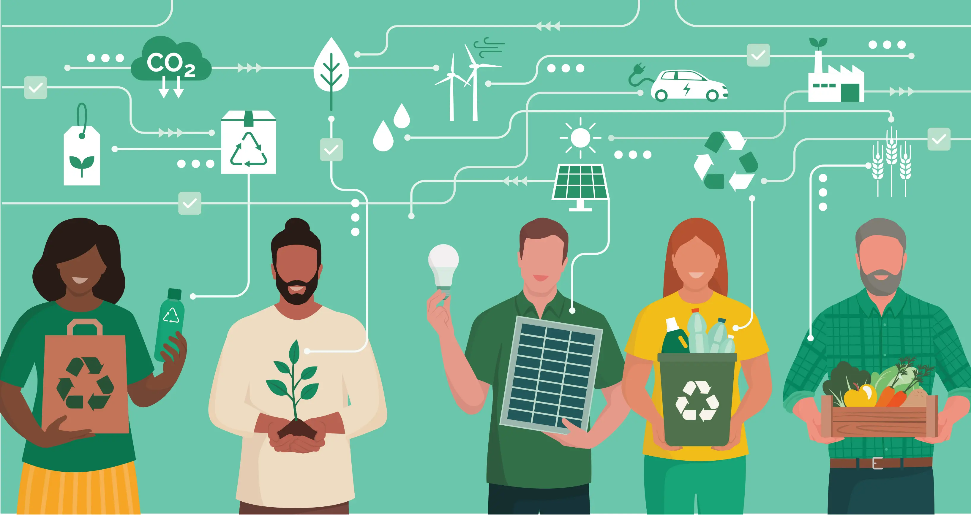 Ο οικονομικός μετασχηματισμός περνά μέσα από την Πράσινη Μετάβαση