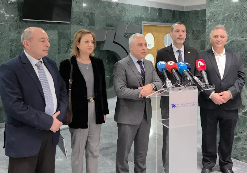 Πρώτη επίσκεψη του Υπουργού Υγείας στο Ινστιτούτο Νευρολογίας και Γενετικής Κύπρου