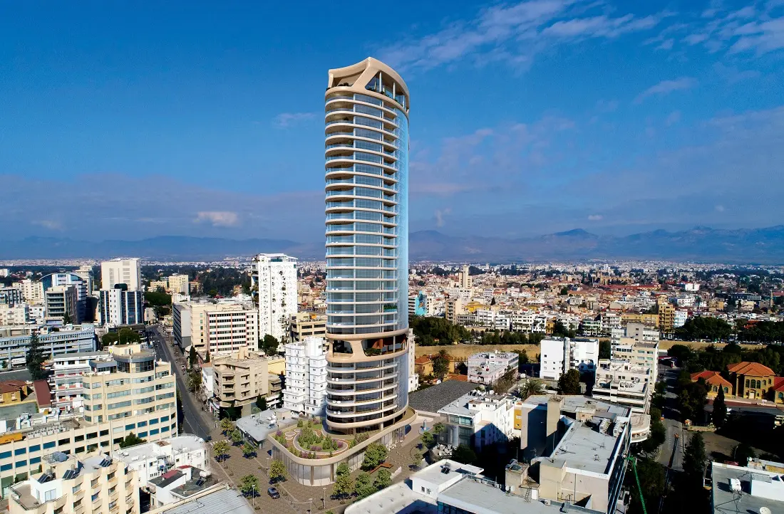 360: Ο νέος πύργος της Λευκωσίας των 135 μέτρων 