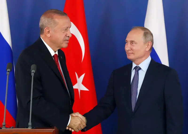 Πούτιν-Ερντογάν εγκαινιάζουν τον Turkish Stream