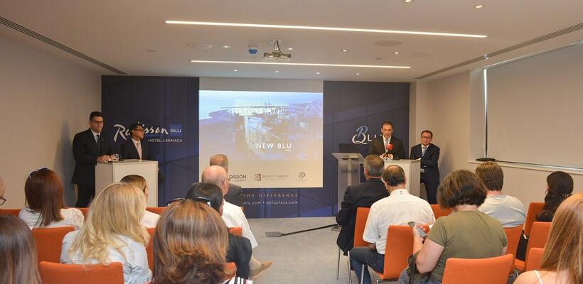 Παρουσιάστηκαν στο κοινό τα Radisson Blu Hotel Larnaca και το QBlu Plaza