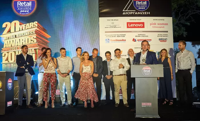 Η Κωτσόβολος αναδείχθηκε Retailer of the Year για το 2021 στην Ελλάδα