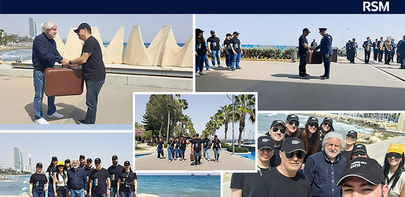 Μαζί με τον Αντικαρκινικό Σύνδεσμο Κύπρου, η RSM Cyprus στέλνει μηνύματα ελπίδας στο συμβολικό ταξίδι μεταφοράς της «Βαλίτσας της Χριστοδούλας» σε όλη την Κύπρο.