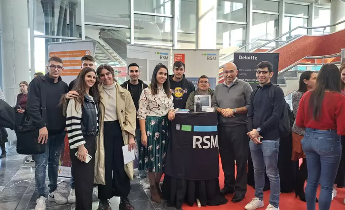 Η RSM Cyprus βραβεύει την αριστεία για την πιο καινοτόμο ιδέα στα Business Games του ICAEW στους φοιτητές του Πανεπιστημίου Κύπρου