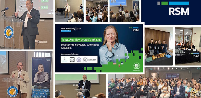 Η RSM Cyprus ενώνει γενιές και εμπνέει ευημερία στο πλαίσιο της Παγκόσμιας Ημέρας RSM