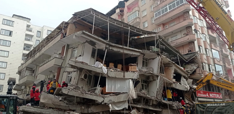 Ο σεισμός σε Τουρκία και Συρία σε ρίχτερ μετανάστευσης