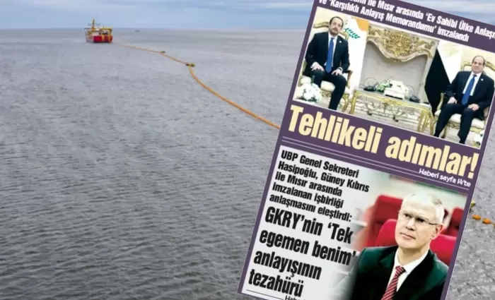 Οργή στα κατεχόμενα για τη συμφωνία Κύπρου - Αιγύπτου