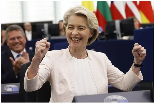 Στο τιμόνι της Ευρωπαϊκής Επιτροπής για άλλα πέντε χρόνια η Φον ντερ Λάιεν